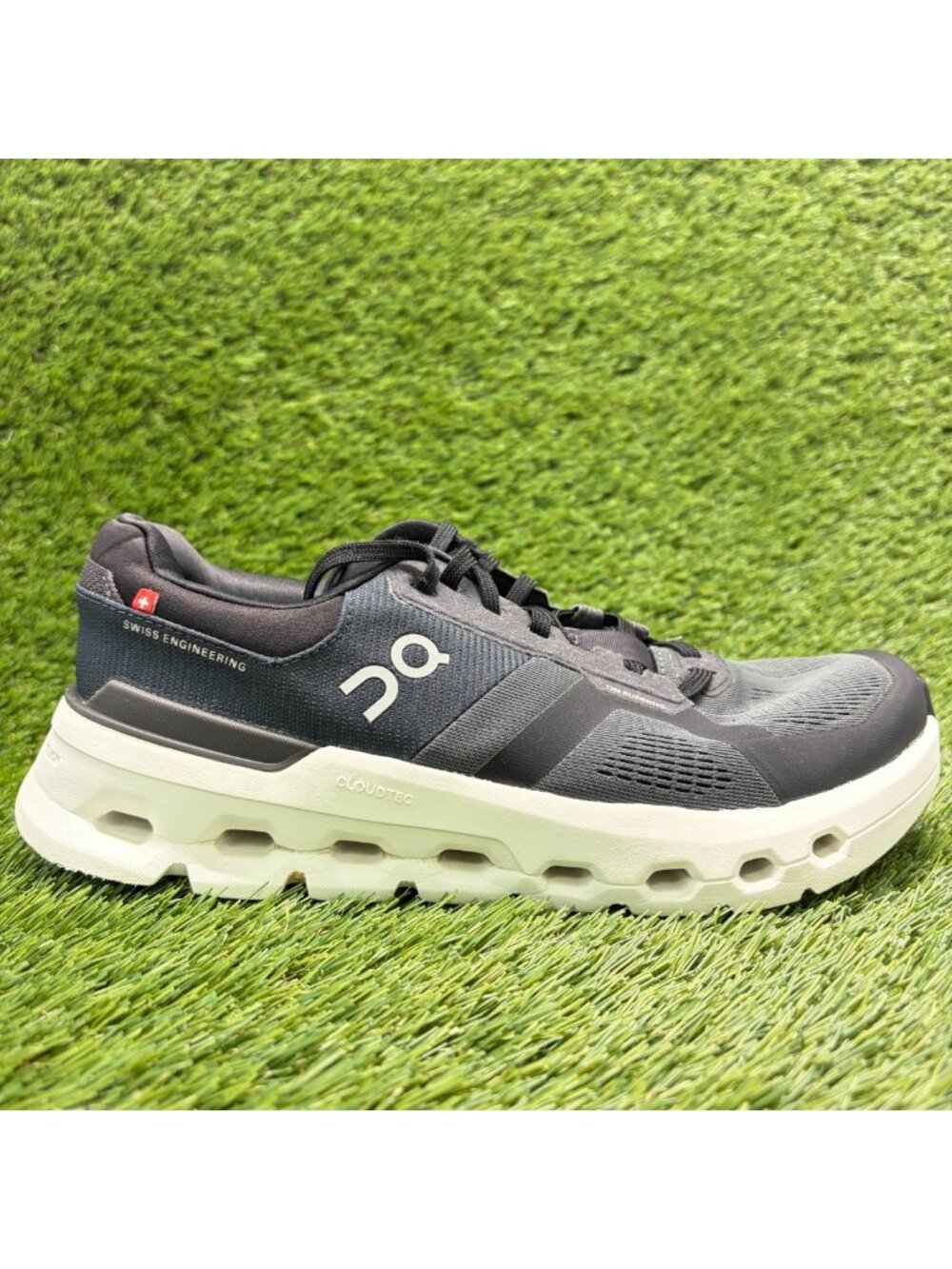 On Cloudrunner 2 Womens Size 9D Black Athletic Running Walking Shoes Sneakers